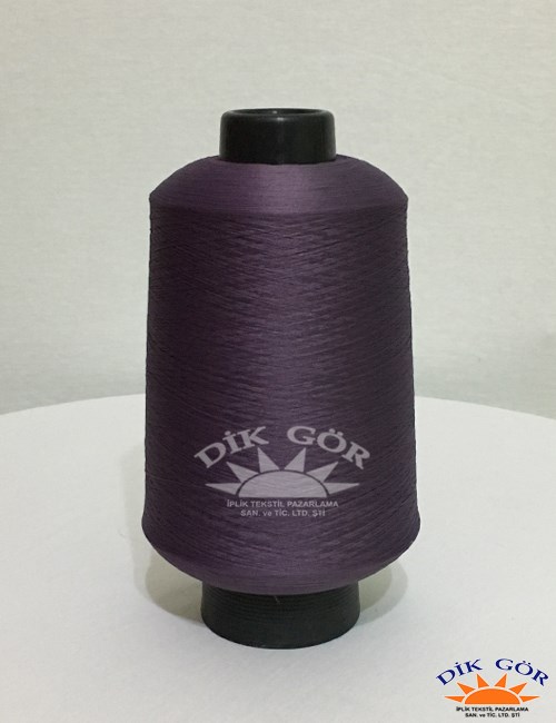 150 Denye 005 Renkli Tekstürize Polyester Overlok İpliği (Muz İplik)
