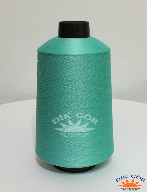 150 Denye 196 Renkli Tekstürize Polyester Overlok İpliği (Muz İplik)