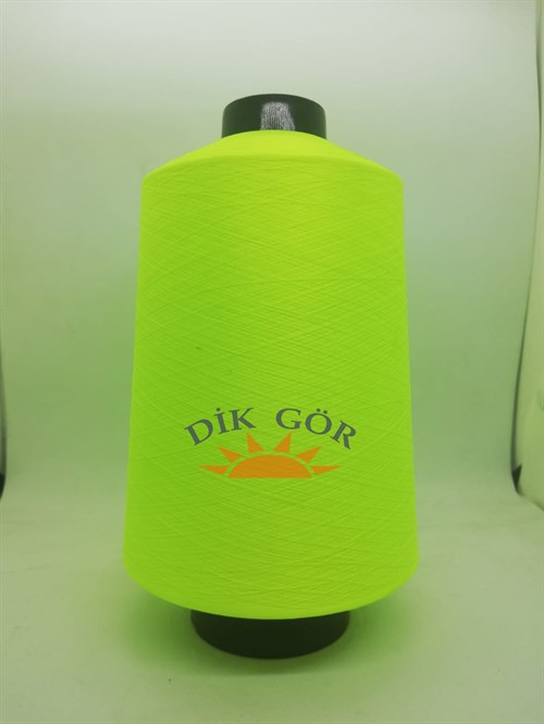 150 Denye 6101 Renkli Tekstürize Polyester Overlok İpliği (Muz İplik)