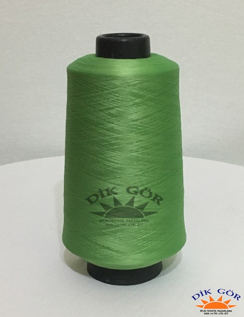 150 Denye 345 Renkli Tekstürize Polyester Overlok İpliği (Muz İplik)