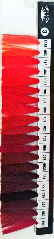 150 Denye 025 Renkli Tekstürize Polyester Overlok İpliği (Muz İplik)