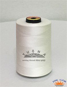 Tuana 180 Numara Boyasız Polyester Nakış Altı Dikiş İpliği